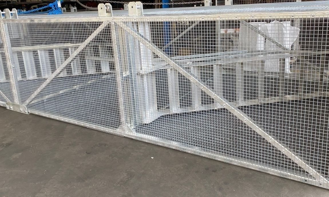 Structural steel fabrication