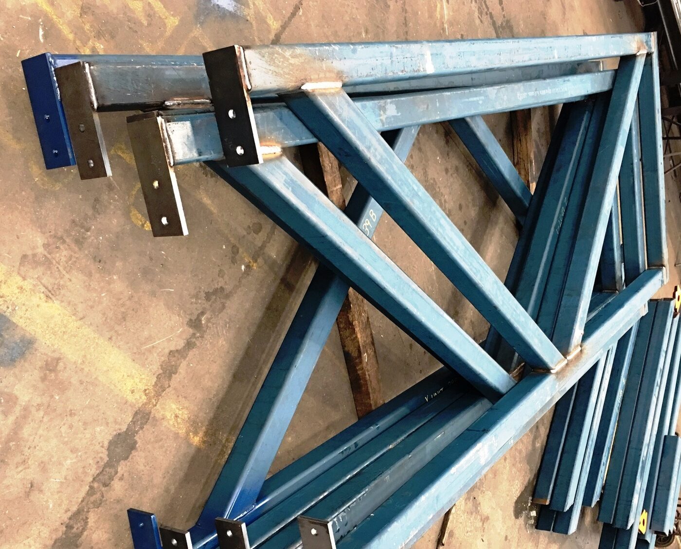 Welded frame assembly